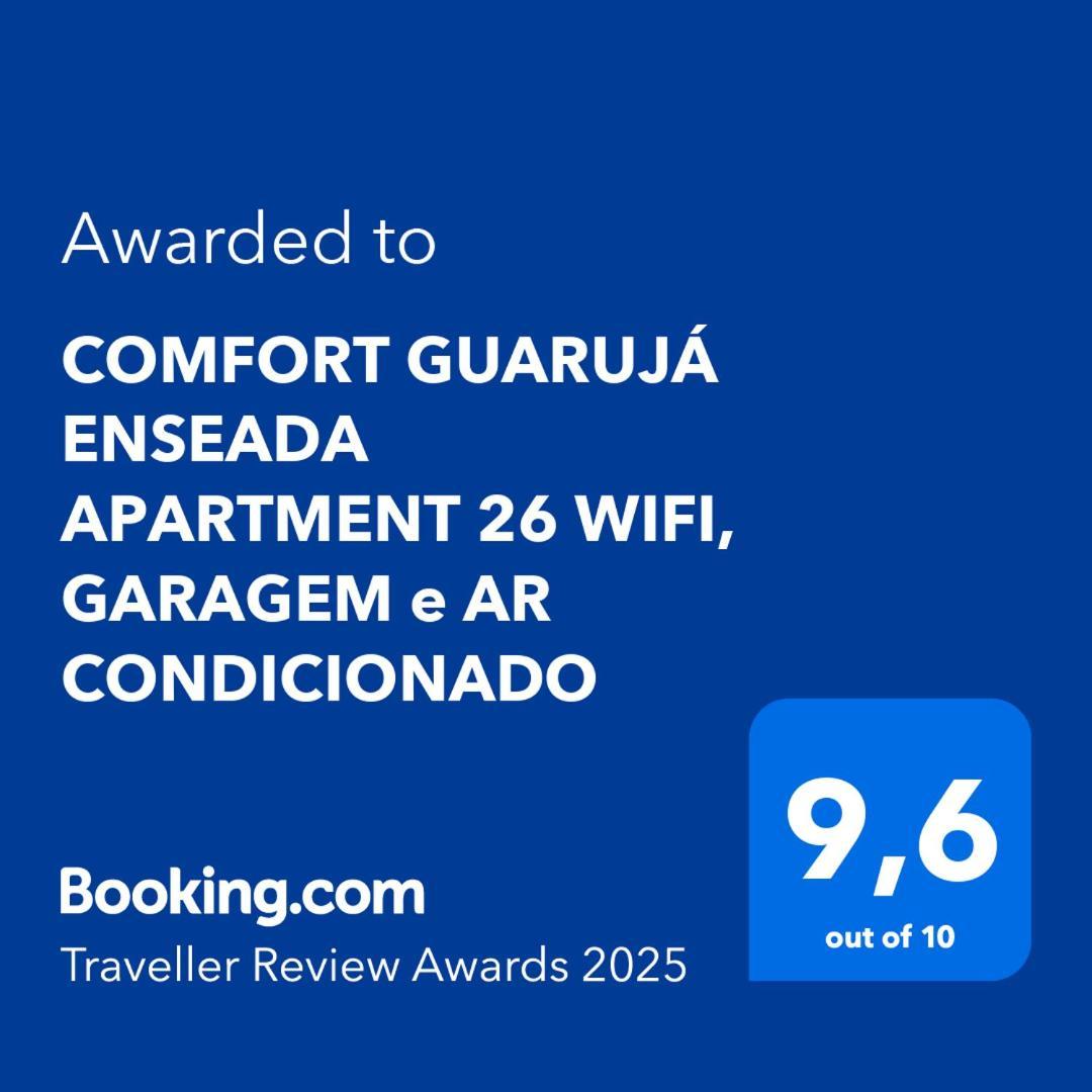 Comfort Guaruja Enseada Apartment 26 Wifi, Garagem E Ar Condicionado Екстериор снимка